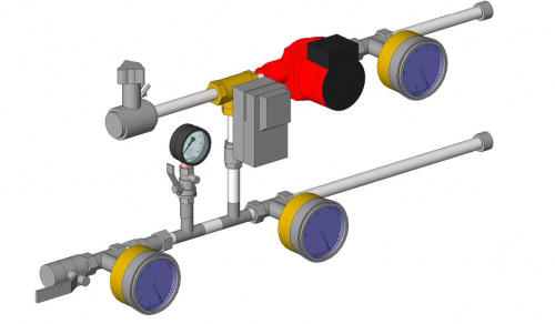 Узел регулирования OD-2.5-20-60-P1-WL (4HD)
